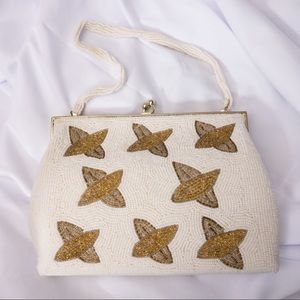 VINTAGE Beaded Evening Bag Purse Clutch Korea